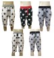 Wholesale Drawstring Stars Printed Jogger Shorts 6pc Pre-packed