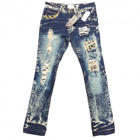 Supply Wholesale custom denim pants high quality casual jeans men's stretch jeans  for men-
